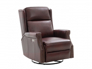 (image for) Barcalounger - Swivel Glider Recliner Brookmore - Sangria